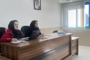 Image of the meeting to review the problems of the "Hospital Ward and Bed Management" dashboard