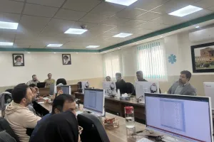 Image of the Azarakhsh system training session