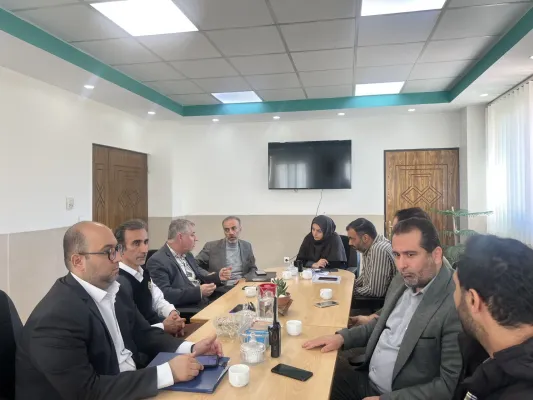 Image of the earthquake maneuver coordination meeting