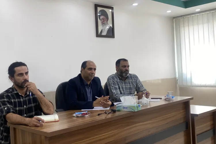 Picture of the meeting between university hospitals and Sayan Company