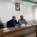 Picture of the meeting between university hospitals and Sayan Company